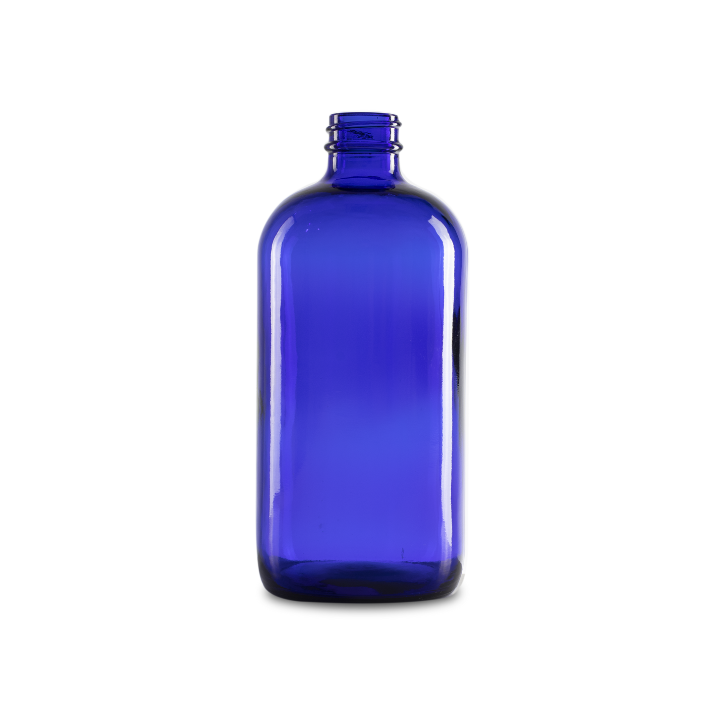 BOTELLA DE VIDRIO COLOR AZUL DE 480 ML CUELLO 28-400 - MUESTRA