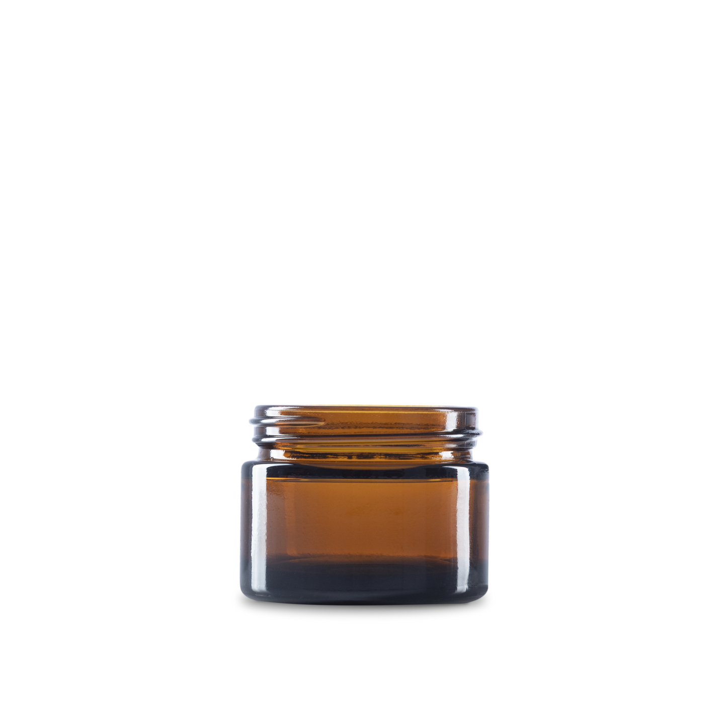 TARRO DE VIDRIO COLOR AMBAR DE 50 ML CUELLO 53-400 - MUESTRA