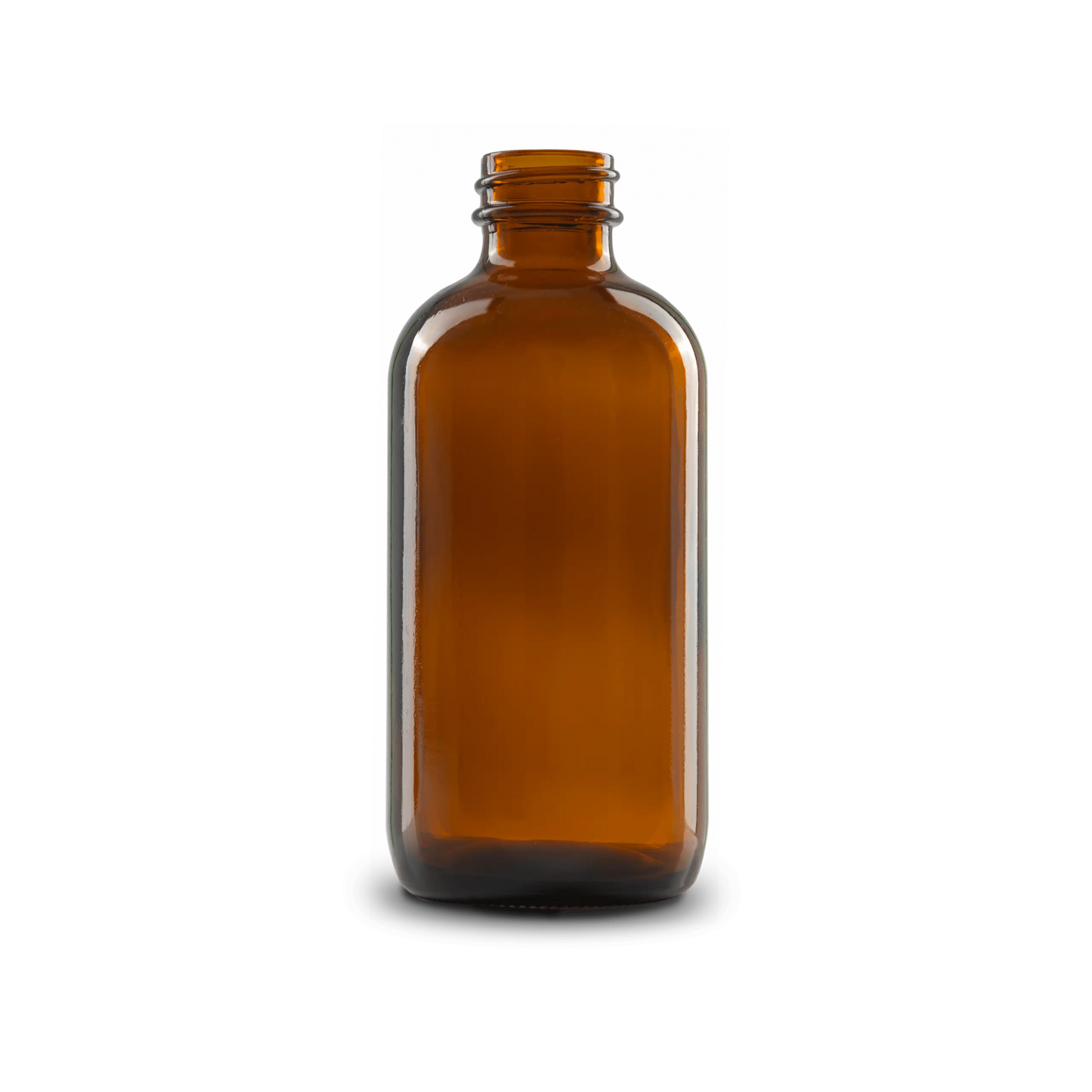 BOTELLA DE VIDRIO COLOR AMBAR DE 240 ML CUELLO 28-400