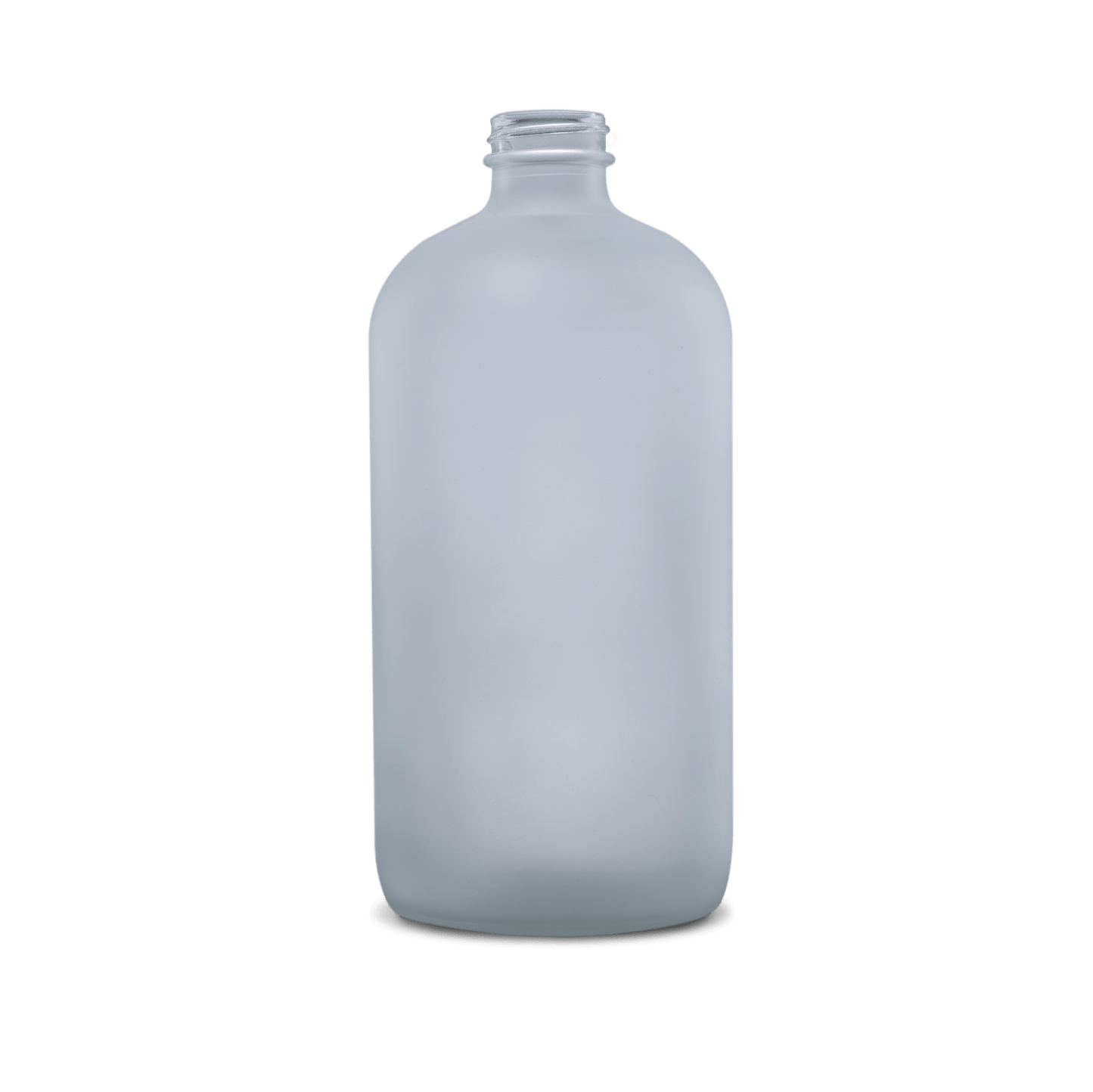 BOTELLA DE VIDRIO COLOR TRANSPARENTE ESMERILADO DE 960 ML CUELLO 28-400