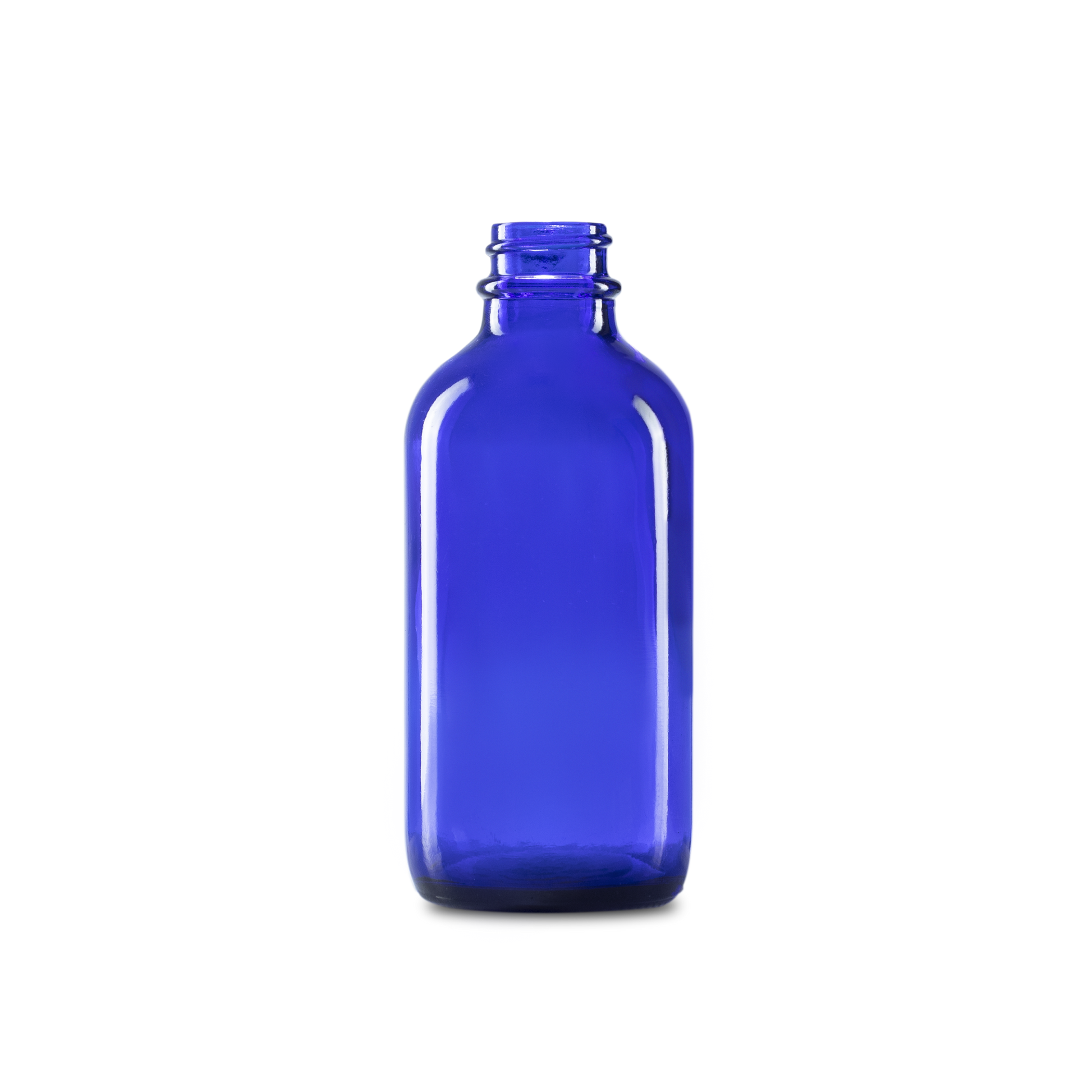 4 oz blue boston round glass bottles provide uv protection, preventing light from damaging the stored substance.