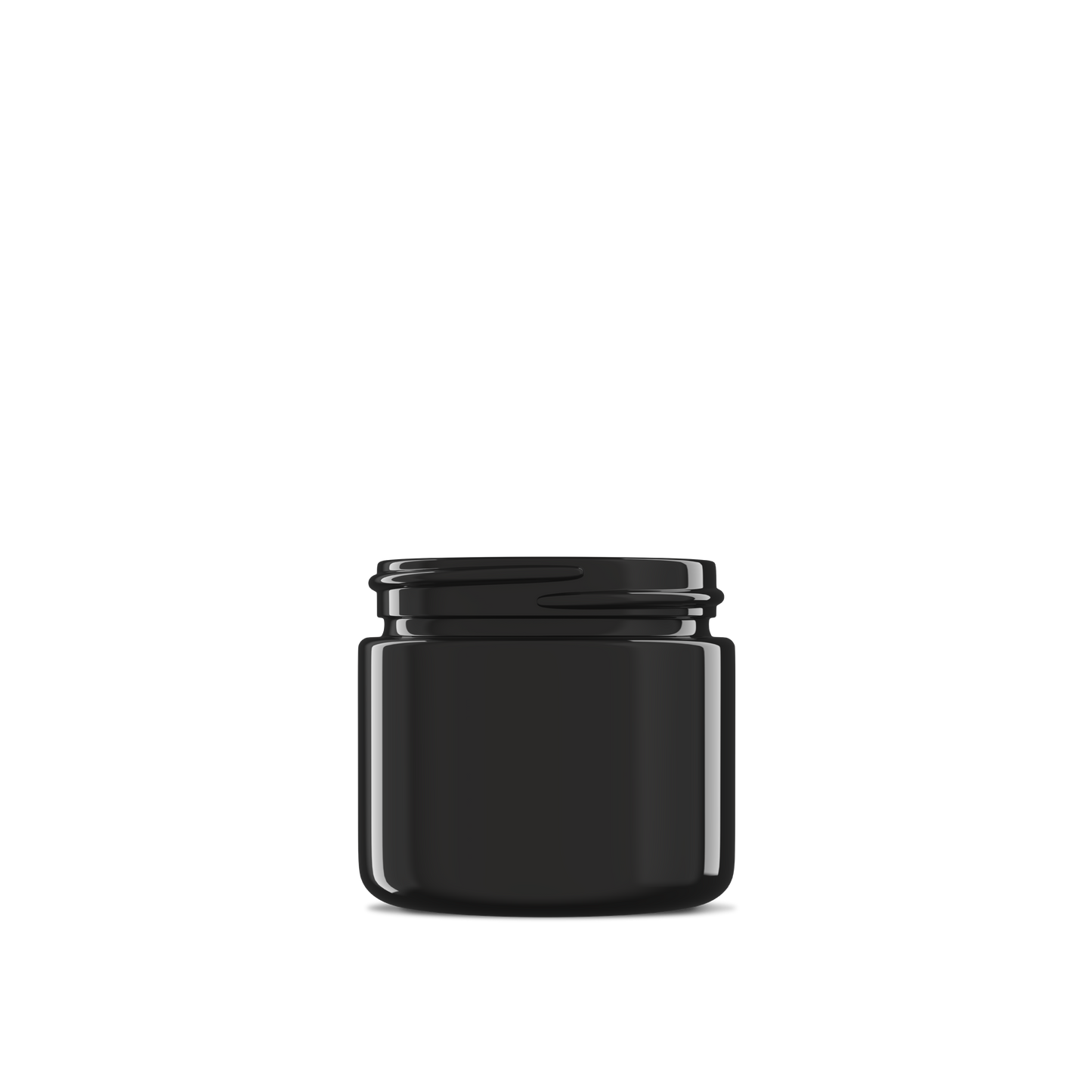 TARRO DE VIDRIO COLOR NEGRO UV DE 60 ML CUELLO 53-400 - MUESTRA