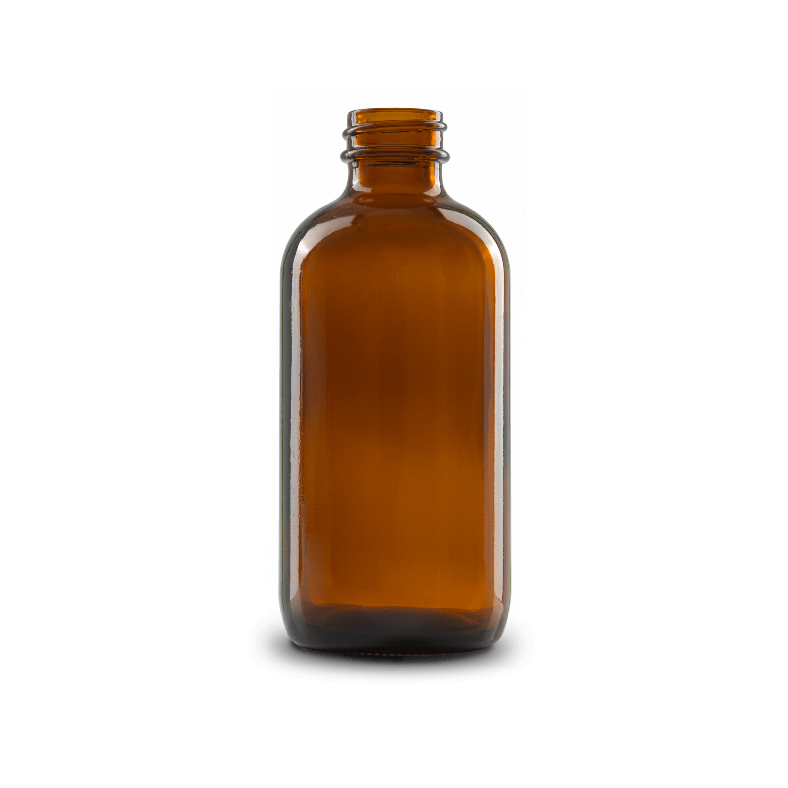 BOTELLA DE VIDRIO COLOR AMBAR DE 240 ML CUELLO 28-400