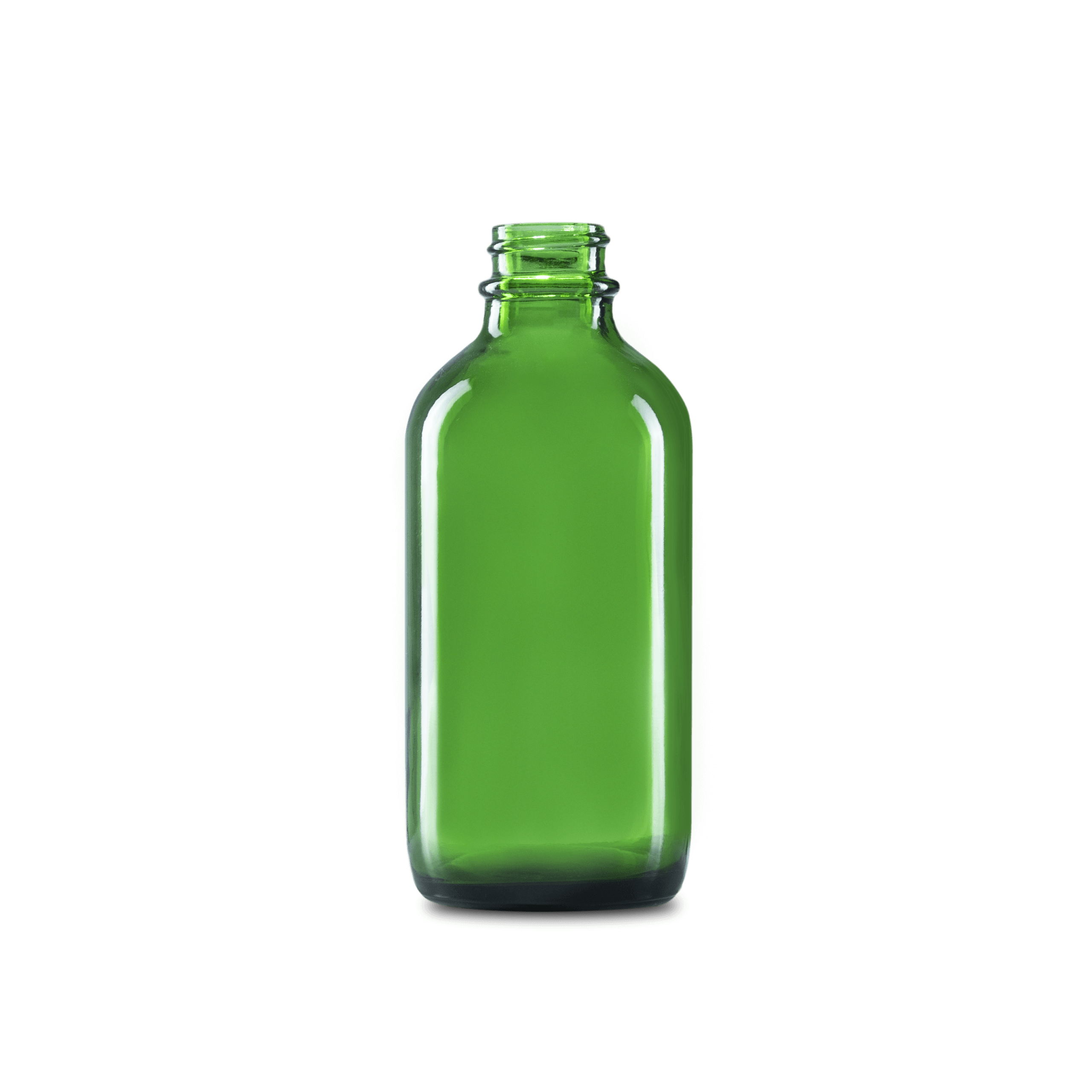 Color Botella Botella de Vidrio Color Verde de 120 ml Cuello 22-400 | Al Mayor
