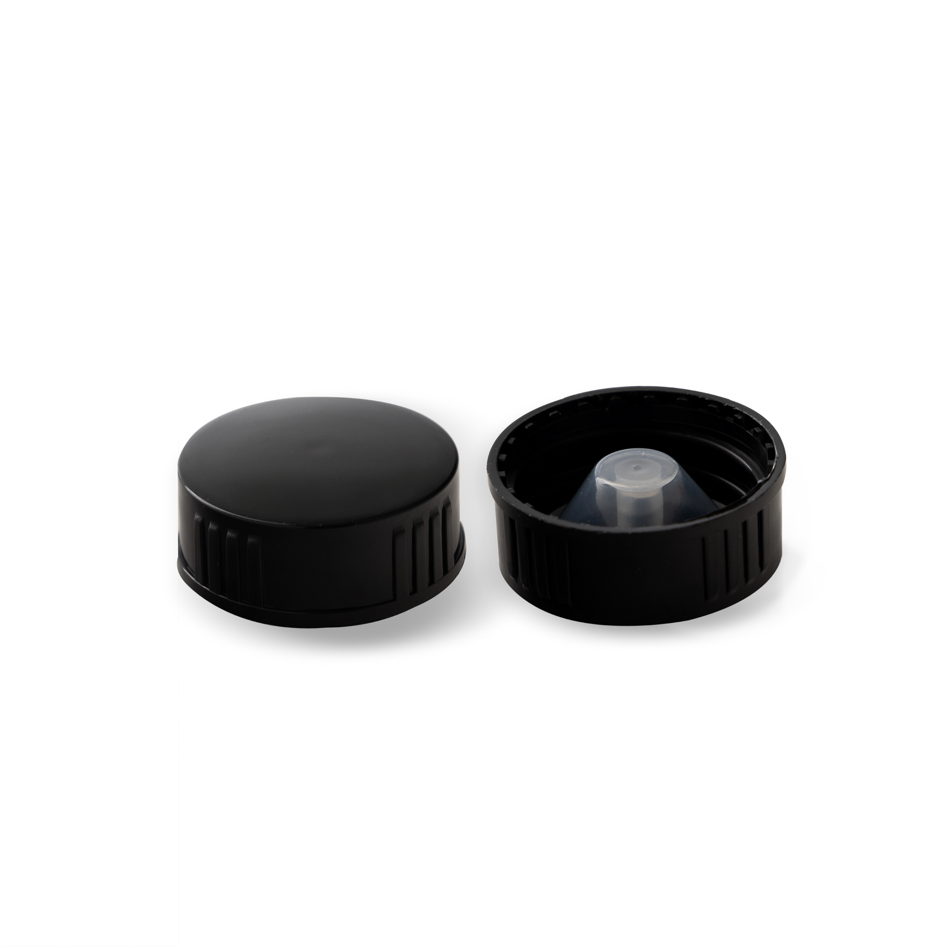 TAPA NEGRA CON LINER 28-400 - MUESTRA