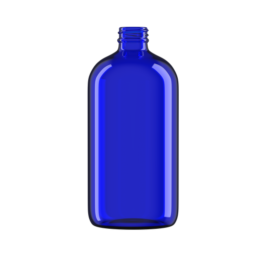 BOTELLA DE VIDRIO COLOR AZUL DE 960 ML CUELLO 28-400 - MUESTRA