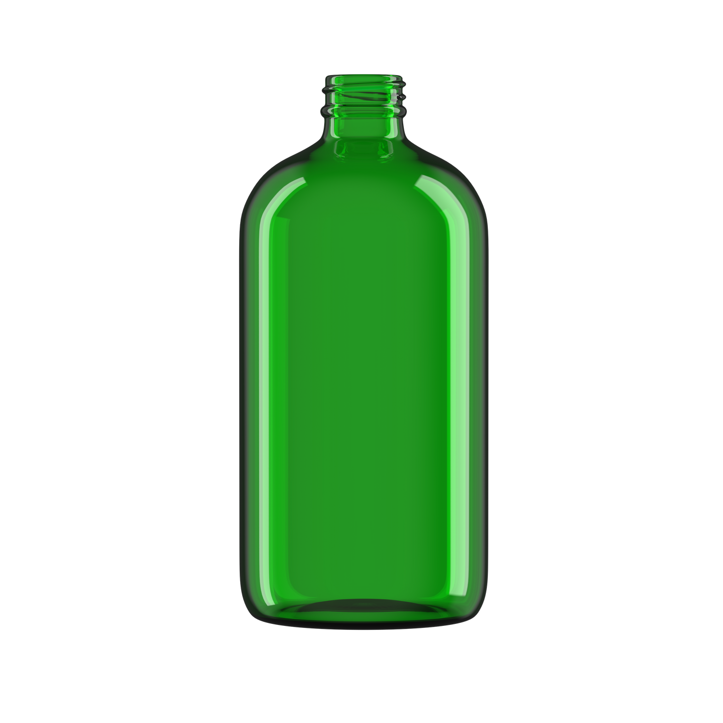 BOTELLA DE VIDRIO COLOR VERDE DE 960 ML CUELLO 28-400